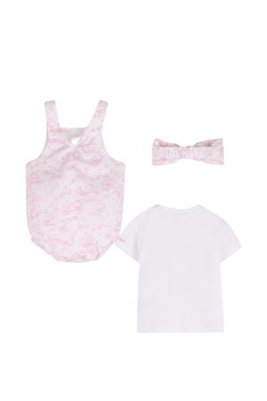 printed-overalls T-shirt set GIVENCHY KIDS | H31267N54